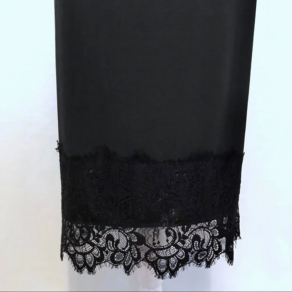 ING Collection NWT Black Skirt Women 1X - Picture 4 of 11